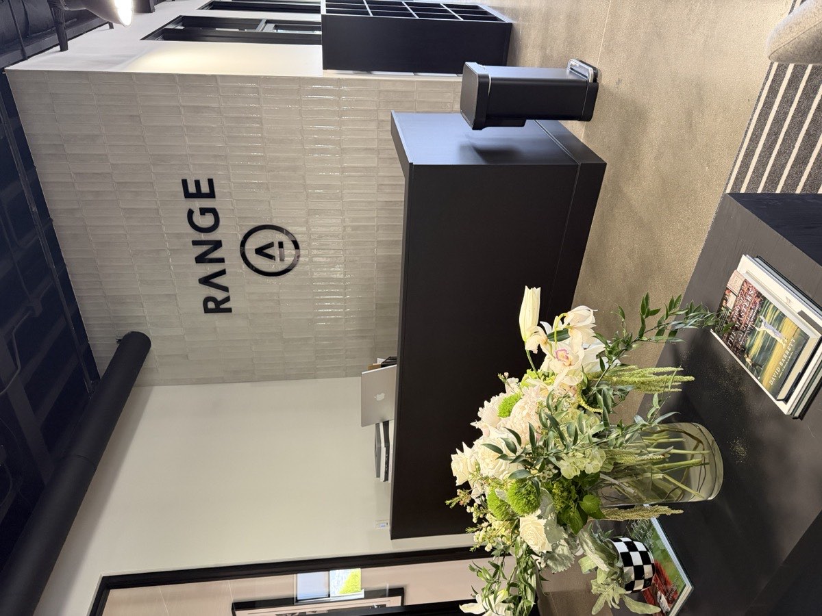 The front desk at Range in San Clemente